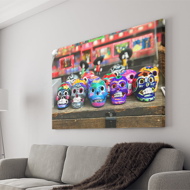 Skull Crafts Canvas Wall Art - Canvas Prints, Prints for Sale, Canvas Painting, Canvas On Sale