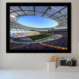Slaski Stadium, Stadium Canvas, Sport Art, Gift for him, Framed Art Prints Wall Art Decor, Framed Picture