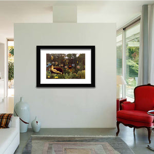 Sleep By Henri Rousseau-Canvas art,Art Print,Frame art,Plexiglass cover