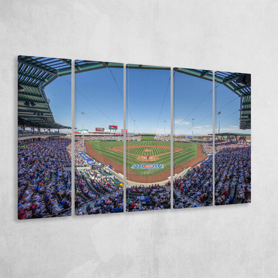 Sloan Park, Stadium Canvas, Sport Art, Gift for him, Multi Panels B, Canvas Prints Wall Art Decor