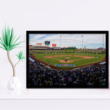 Sloan Park in Mesa, Stadium Canvas, Sport Art, Gift for him, Framed Art Prints Wall Art Decor, Framed Picture