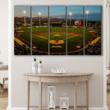 Smiths Ball Park in Salt Lake, Stadium Canvas, Sport Art, Gift for him, Multi Panels B, Canvas Prints Wall Art Decor
