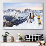 Snowboards Cool Canvas Prints Wall Art Decor - Paiting Canvas, Art Prints, Wall Decor, For Sale