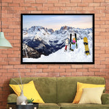 Snowboards Cool Framed Art Prints Wall Decor - Painting Prints, Framed Picture, Home Decor