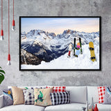 Snowboards Cool Framed Art Prints Wall Decor - Painting Prints, Framed Picture, Home Decor