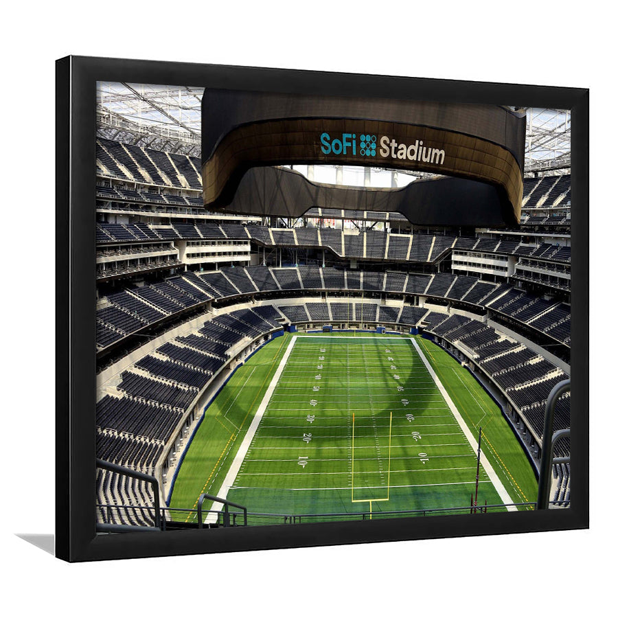 SoFi Stadium Wall Art American Football Stadium Art Prints,Sport Stadium Art Prints, Fan Gift, Wall Decor