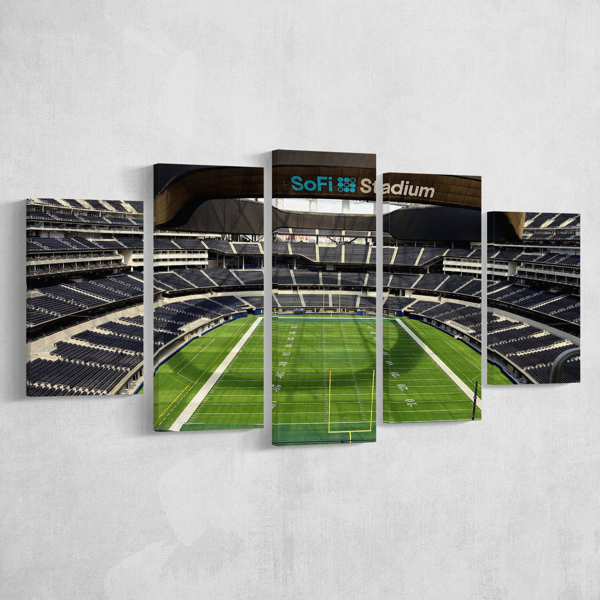 SoFi Stadium Wall Art American Football Stadium Canvas Prints,Multi Pa ...