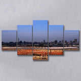 Soccer City South Africa, Stadium Canvas, Sport Art, Large Canvas,V1 Multi Panels, Canvas Prints Wall Art Decor