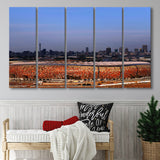 Soccer City South Africa, Stadium Canvas, Sport Art, Gift for him,100 Multi Panels B, Canvas Prints Wall Art Decor