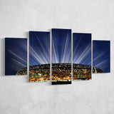 Soccer City South Africa, Stadium Canvas, Sport Art, Large Canvas, Multi Panels, Canvas Prints Wall Art Decor