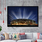 Soccer City South Africa, Stadium Canvas, Sport Art, Gift for him, Framed Art Prints Wall Art Decor, Framed Picture