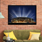 Soccer City South Africa, Stadium Canvas, Sport Art, Gift for him, Framed Art Prints Wall Art Decor, Framed Picture