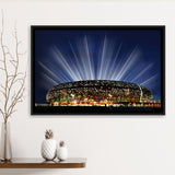 Soccer City South Africa, Stadium Canvas, Sport Art, Gift for him, Framed Canvas Prints Wall Art Decor, Framed Picture