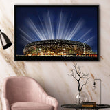 Soccer City South Africa, Stadium Canvas, Sport Art, Gift for him, Framed Canvas Prints Wall Art Decor, Framed Picture