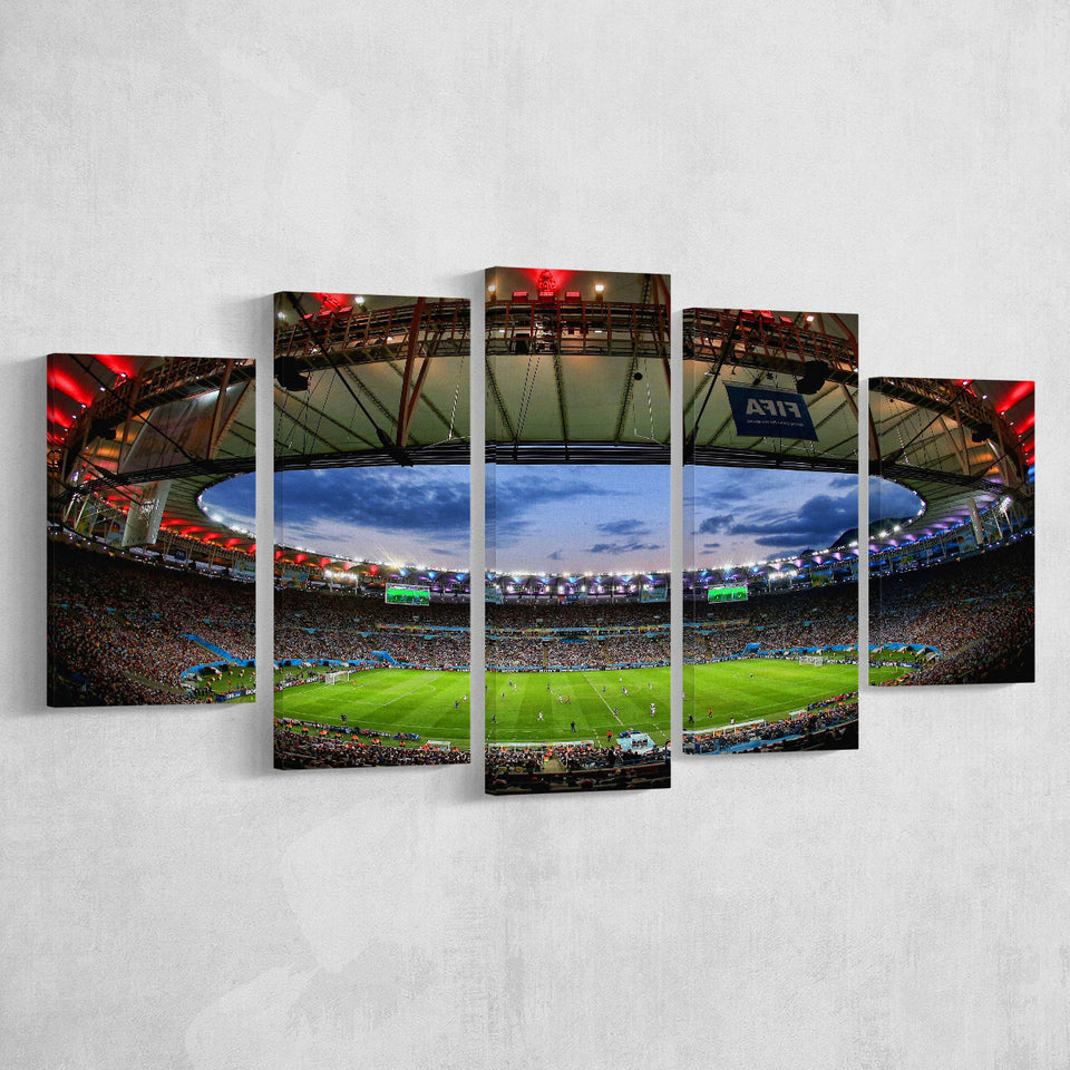 Soccer Stadium, Stadium Canvas, Sport Art, Large Canvas, Multi Panels, Canvas Prints Wall Art Decor
