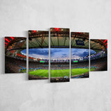 Soccer Stadium, Stadium Canvas, Sport Art, Large Canvas, Multi Panels, Canvas Prints Wall Art Decor