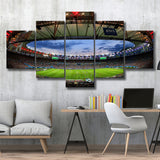 Soccer Stadium, Stadium Canvas, Sport Art, Large Canvas, Multi Panels, Canvas Prints Wall Art Decor