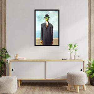 Son Of Man 1964 by Rene Magritte-Art Print, Frame Art, Plexiglas Cover