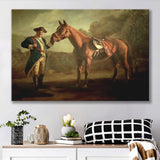 Soprano With Horse Canvas Prints Wall Art - Painting Canvas, Art Prints, Wall Decor