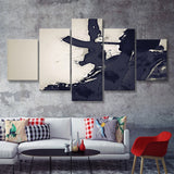 Sopranos Canvas Painting 5 Pieces Canvas Prints Wall Art - Painting Canvas, Multi Panel
