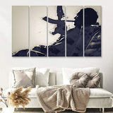 Sopranos Canvas Painting 5 Pieces B Canvas Prints Wall Art - Painting Canvas, Multi Panel