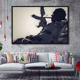 Sopranos Canvas Painting Framed Canvas Prints Wall Art - Painting Canvas, Floating Frame, Wall Decor