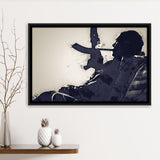 Sopranos Canvas Painting Framed Canvas Prints Wall Art - Painting Canvas, Floating Frame, Wall Decor