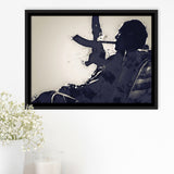 Sopranos Canvas Painting Framed Canvas Prints Wall Art - Painting Canvas, Floating Frame, Wall Decor