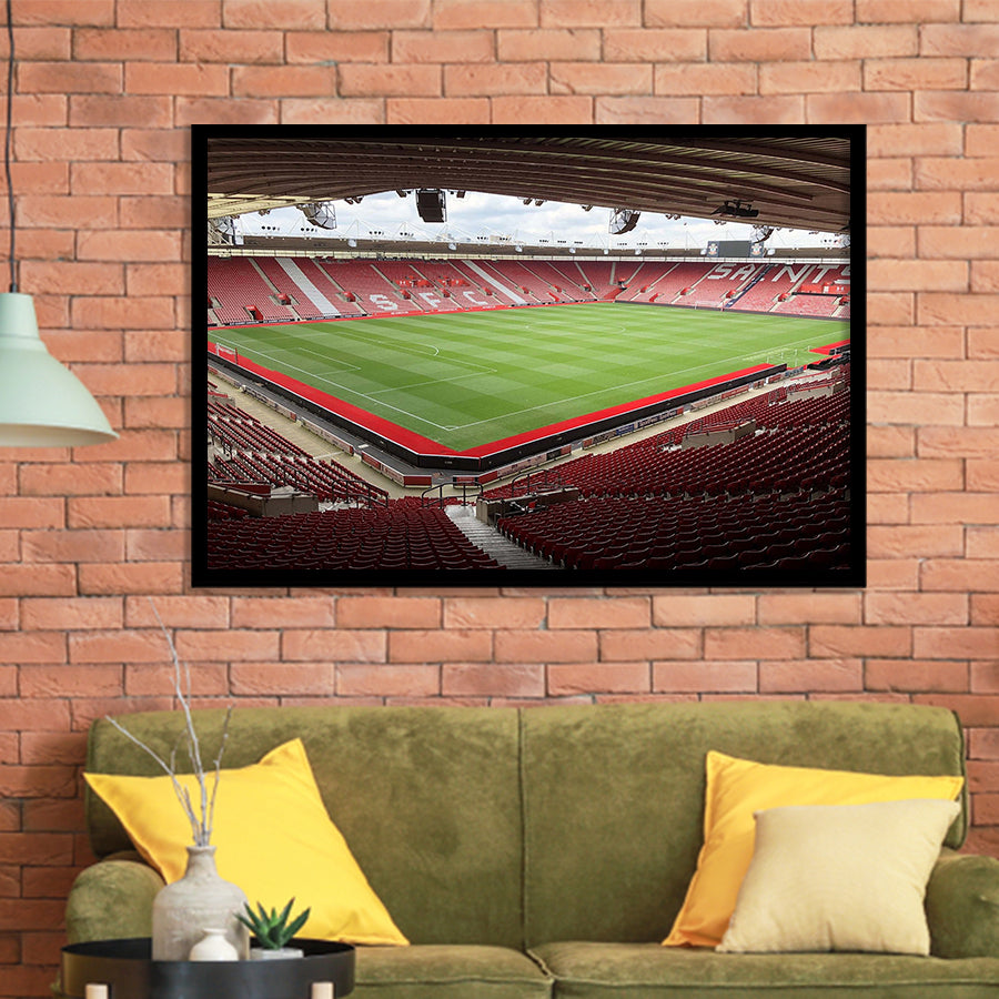 Southampton Stadium Art Prints St Marys Stadium Wall Art Football,Sport Stadium Art Prints, Fan Gift, Wall Decor