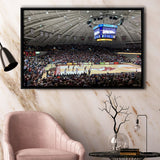 Southern Illinois Salukis Wall Art Banterra Center Stadium Framed Canvas Prints,Sport Stadium Art Prints, Fan Gift