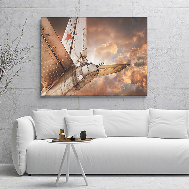 Soviet Bomber Canvas Wall Art - Canvas Prints, Prints for Sale, Canvas Painting, Canvas On Sale