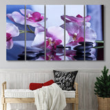 Spa Wall Decor, Spa Print 5 Panels B,Large Canvas,Canvas Prints Wall Art Home Decor