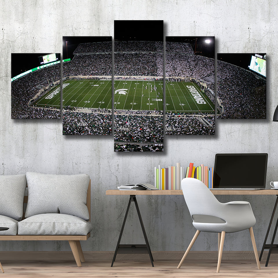Spartan Stadium, Stadium Canvas, Sport Art, Large Canvas, Multi Panels, Canvas Prints Wall Art Decor