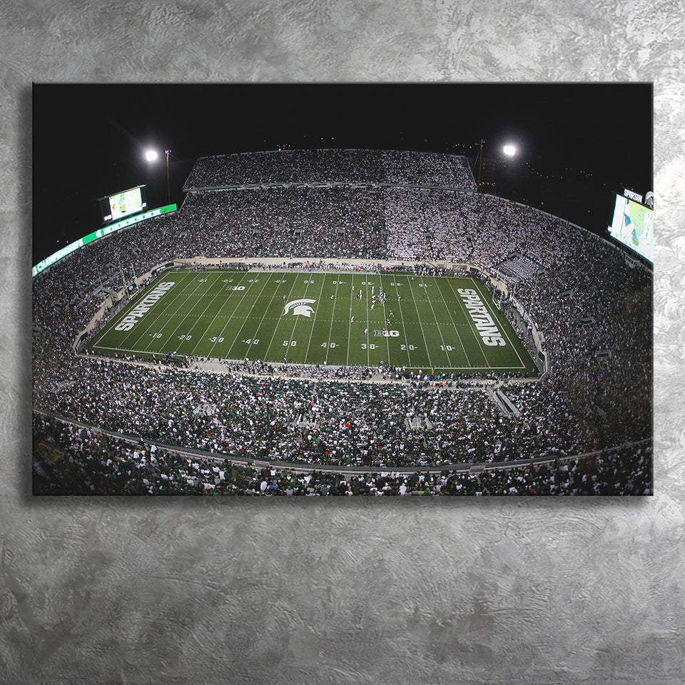 Spartan Stadium, Stadium Canvas, Sport Art, Gift for him, Fan Gift, Canvas Prints Wall Art Decor
