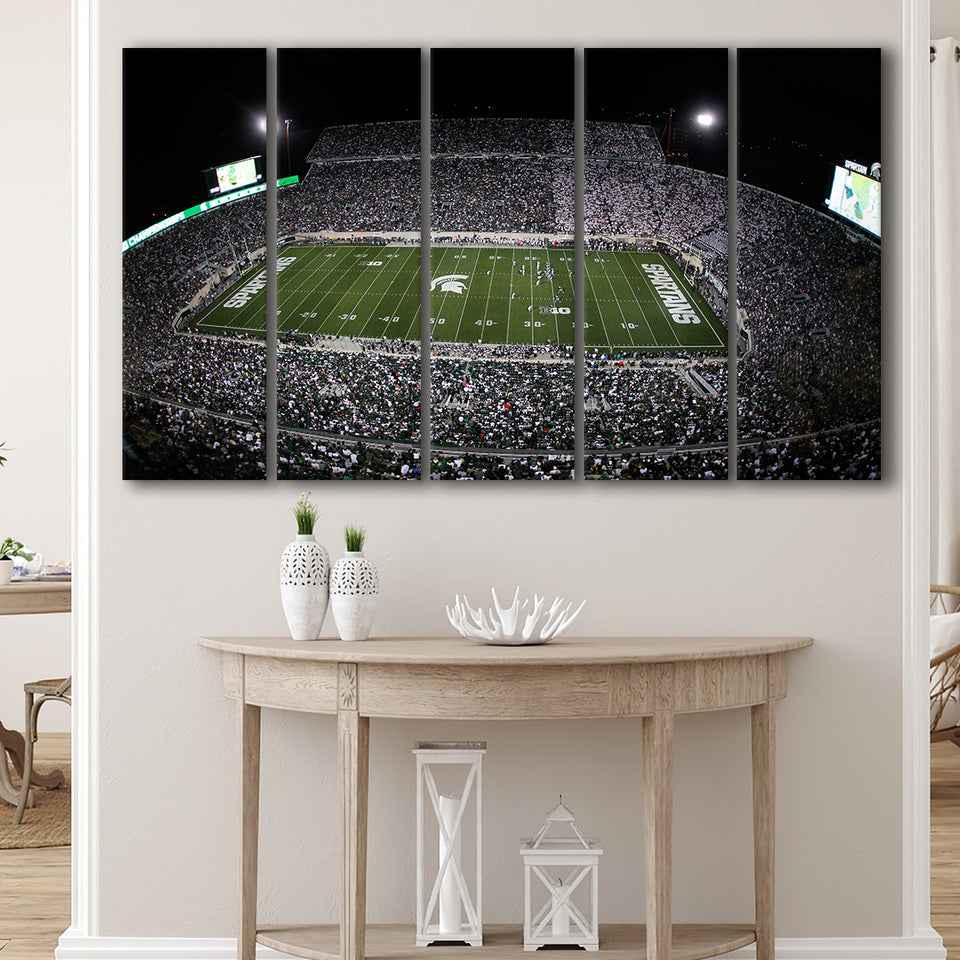 Spartan Stadium, Stadium Canvas, Sport Art, Gift for him, Multi Panels B, Canvas Prints Wall Art Decor