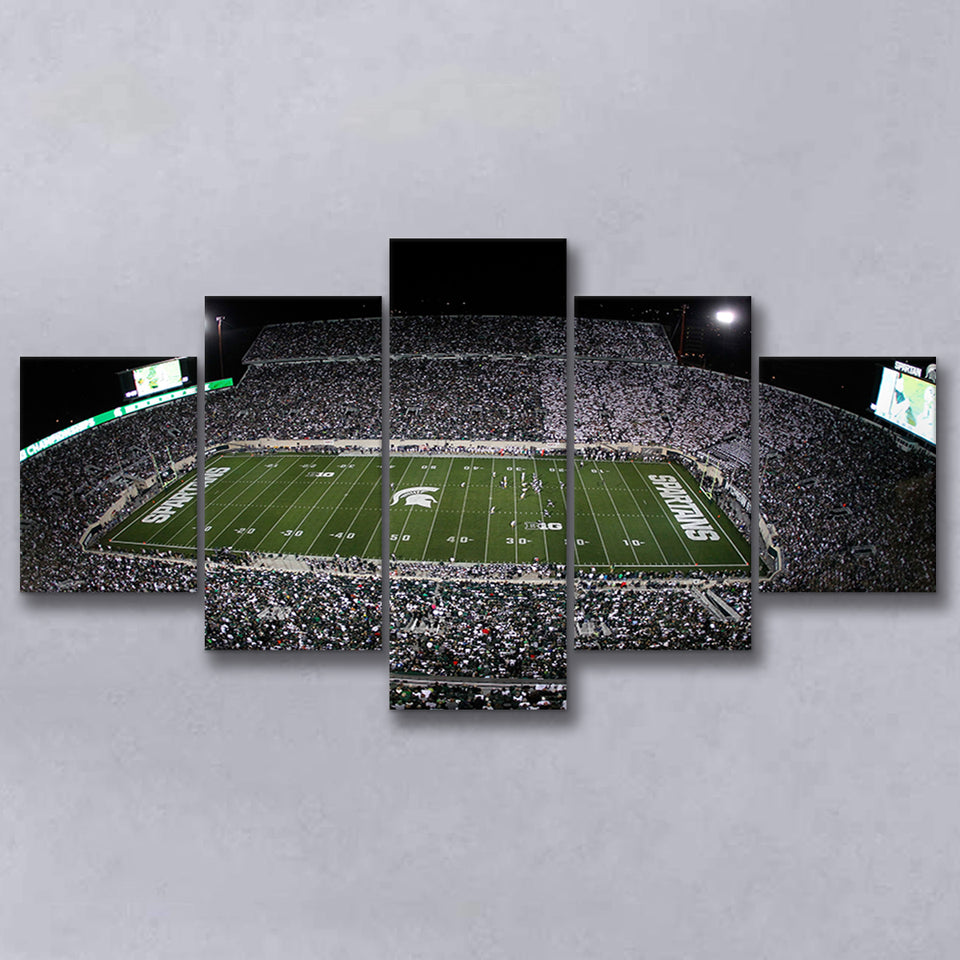 Spartan Stadium, Stadium Canvas, Sport Art, Large Canvas, Multi Panels, Canvas Prints Wall Art Decor