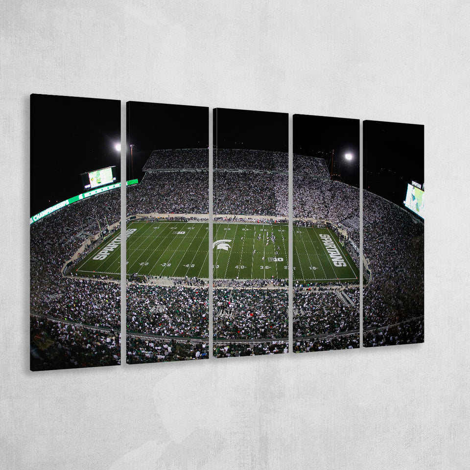 Spartan Stadium, Stadium Canvas, Sport Art, Gift for him, Multi Panels B, Canvas Prints Wall Art Decor