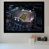 Spartan Stadium in Michigan, Stadium Canvas, Sport Art, Gift for him, Framed Art Prints Wall Art Decor, Framed Picture