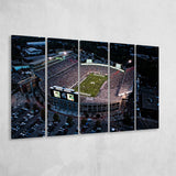 Spartan Stadium in Michigan, Stadium Canvas, Sport Art, Gift for him, Multi Panels B, Canvas Prints Wall Art Decor