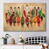 Spices Kitchen Art Canvas Prints Wall Art Decor - Painting Canvas,Home Decor, Ready to Hang