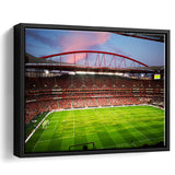 Sport Lisboa e Benfica, Stadium Canvas, Sport Art, Gift for him, Framed Canvas Prints Wall Art Decor, Framed Picture