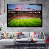 Sport Lisboa e Benfica, Stadium Canvas, Sport Art, Gift for him, Framed Canvas Prints Wall Art Decor, Framed Picture