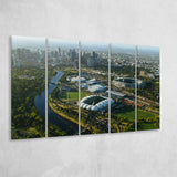Sports Melbourne Cricket Ground, Stadium Canvas, Sport Art, Gift for him, Multi Panels B, Canvas Prints Wall Art Decor