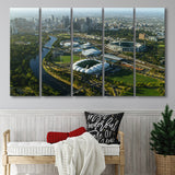 Sports Melbourne Cricket Ground, Stadium Canvas, Sport Art, Gift for him, Multi Panels B, Canvas Prints Wall Art Decor