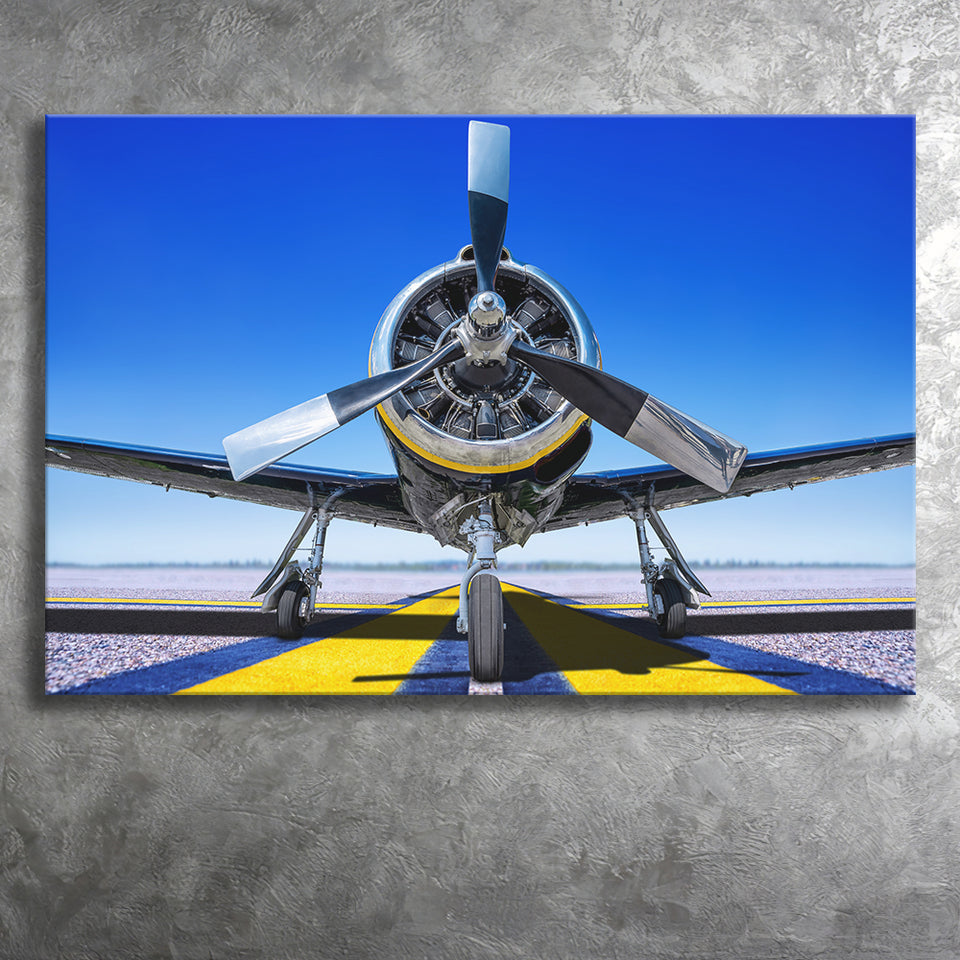Sports Plane Hi Res Canvas Prints Wall Art Decor - Painting Canvas, Art Prints, Ready to Hang