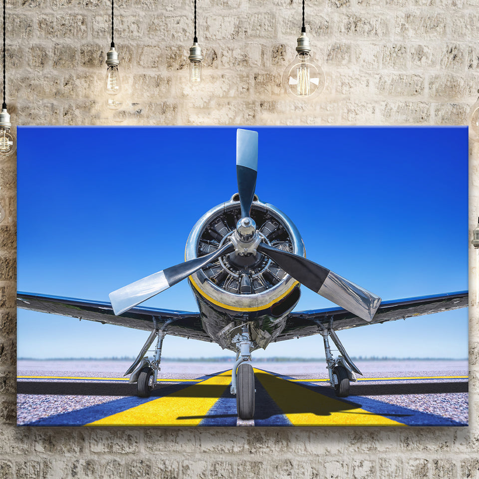 Sports Plane Hi Res Canvas Prints Wall Art Decor - Painting Canvas, Art Prints, Ready to Hang