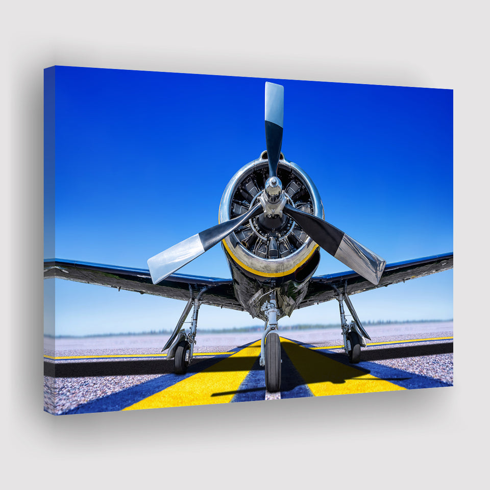 Sports Plane Hi Res Canvas Prints Wall Art Decor - Painting Canvas, Art Prints, Ready to Hang