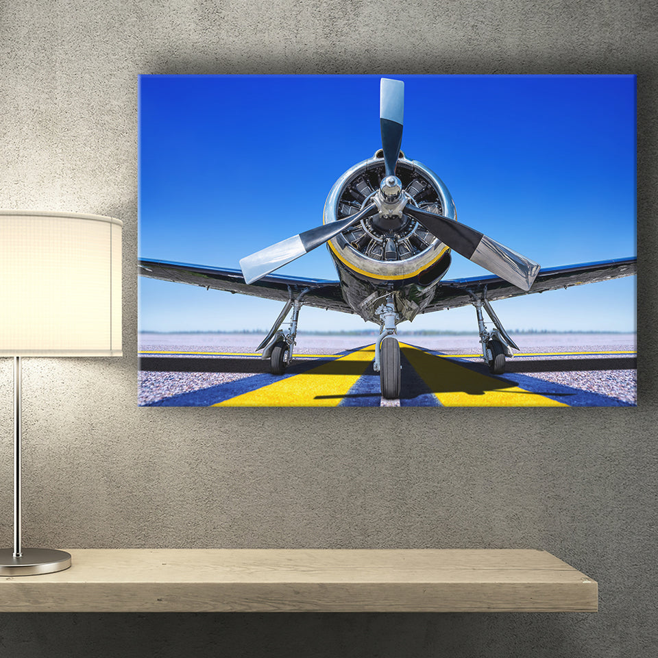 Sports Plane Hi Res Canvas Prints Wall Art Decor - Painting Canvas, Art Prints, Ready to Hang