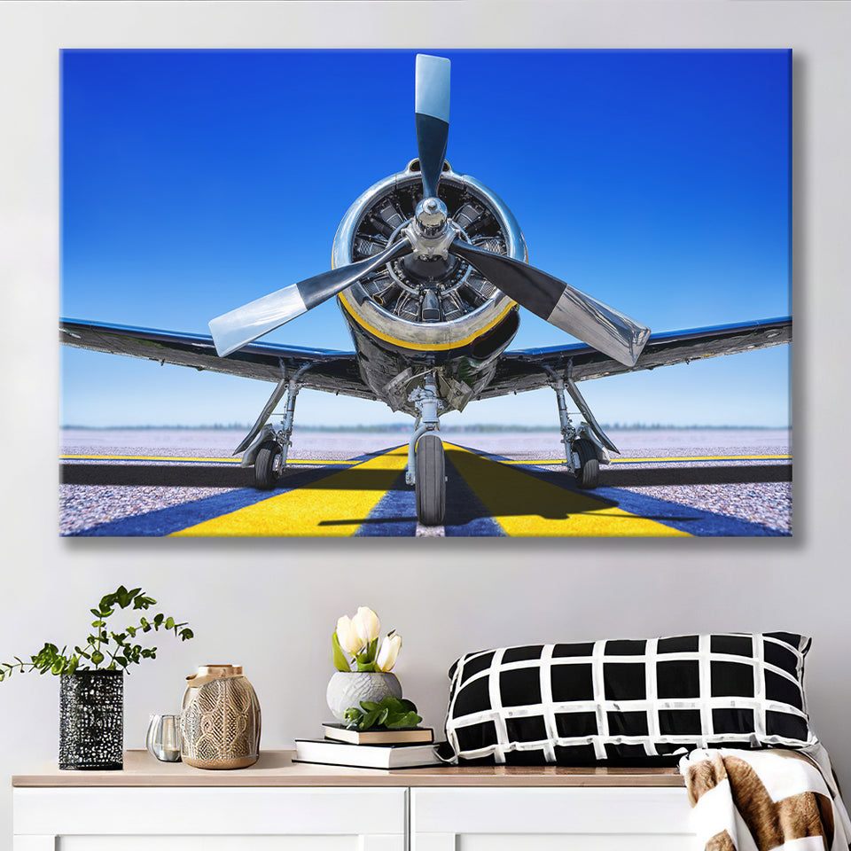 Sports Plane Hi Res Canvas Prints Wall Art Decor - Painting Canvas, Art Prints, Ready to Hang