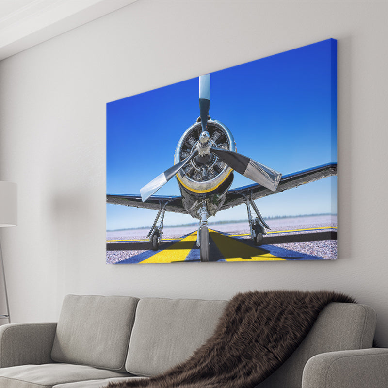 Sports Plane Hi Res Canvas Prints Wall Art Decor - Painting Canvas, Art Prints, Ready to Hang